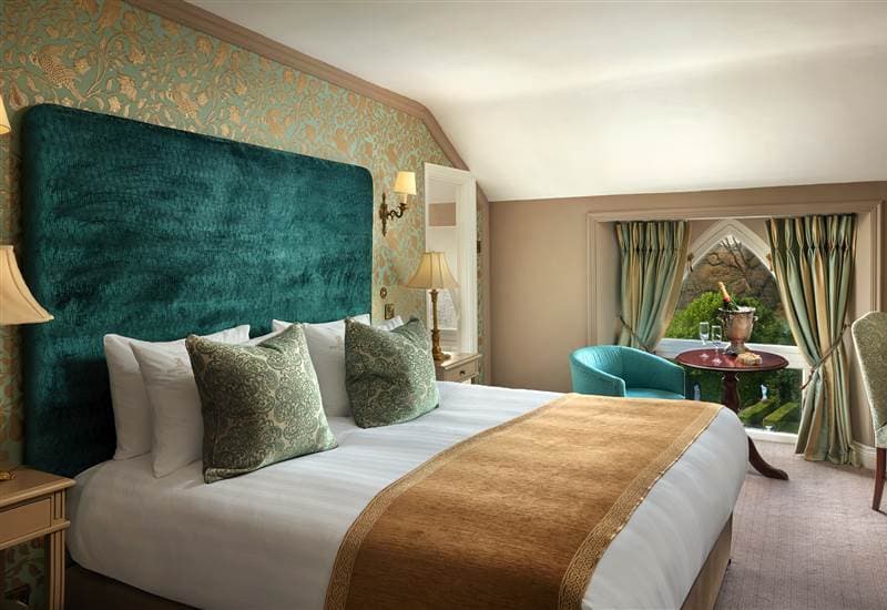 Elegant room interior at Cabra Castle